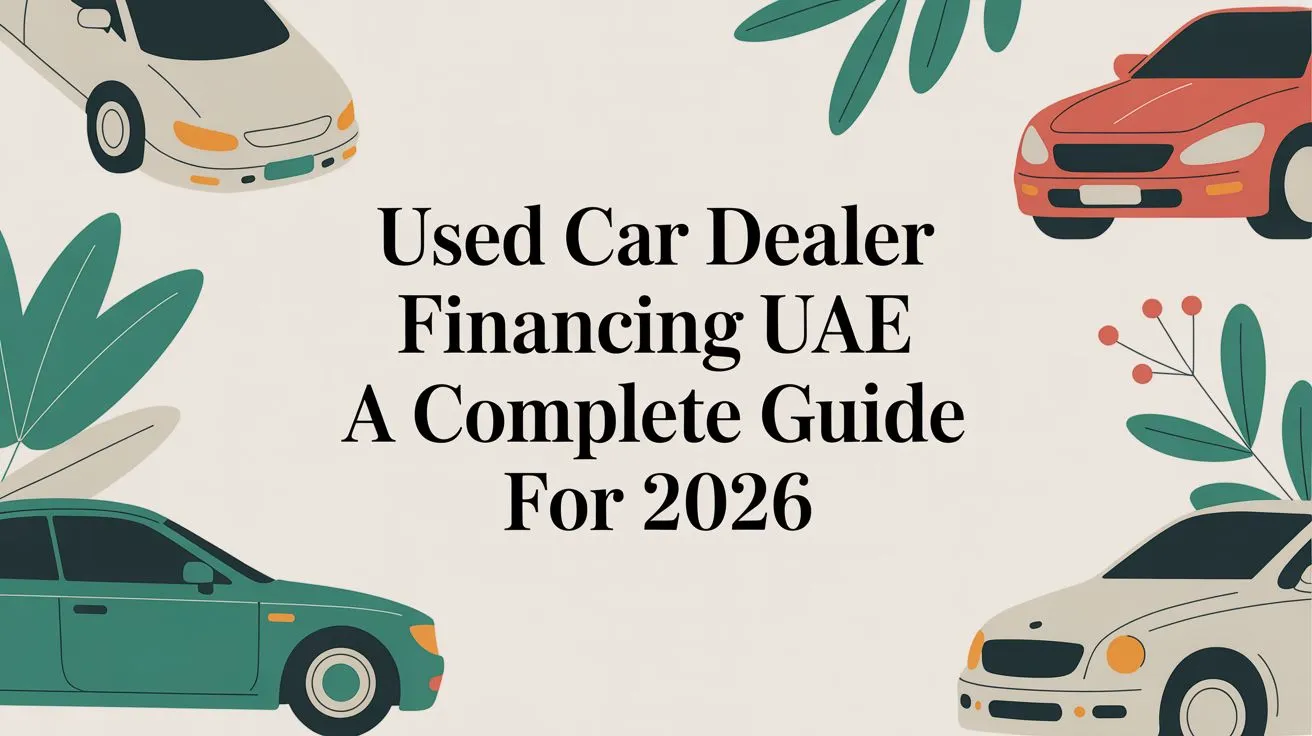 Used Car Dealer Financing UAE A Complete Guide for 2026