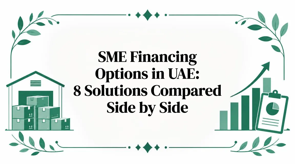 SME Financing Options in UAE: 8 Solutions Compared Side by Side