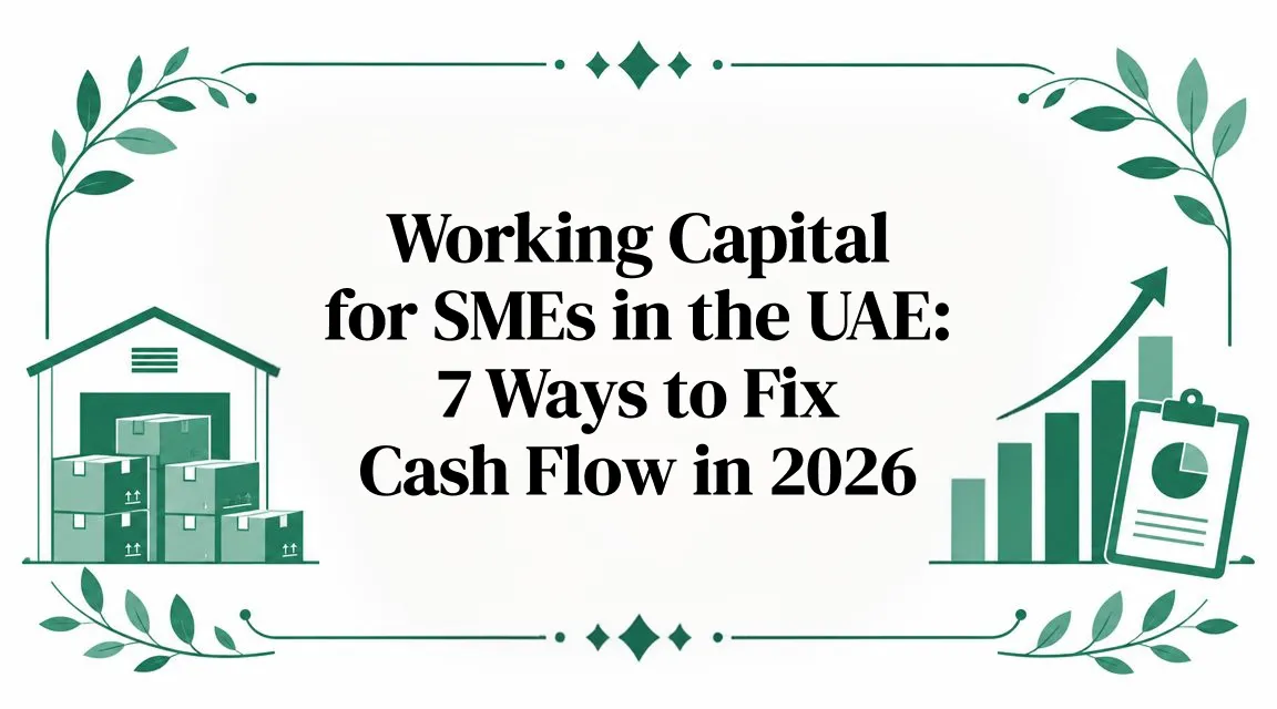 Working Capital for SMEs in the UAE: 7 Ways to Fix Cash Flow in 2026