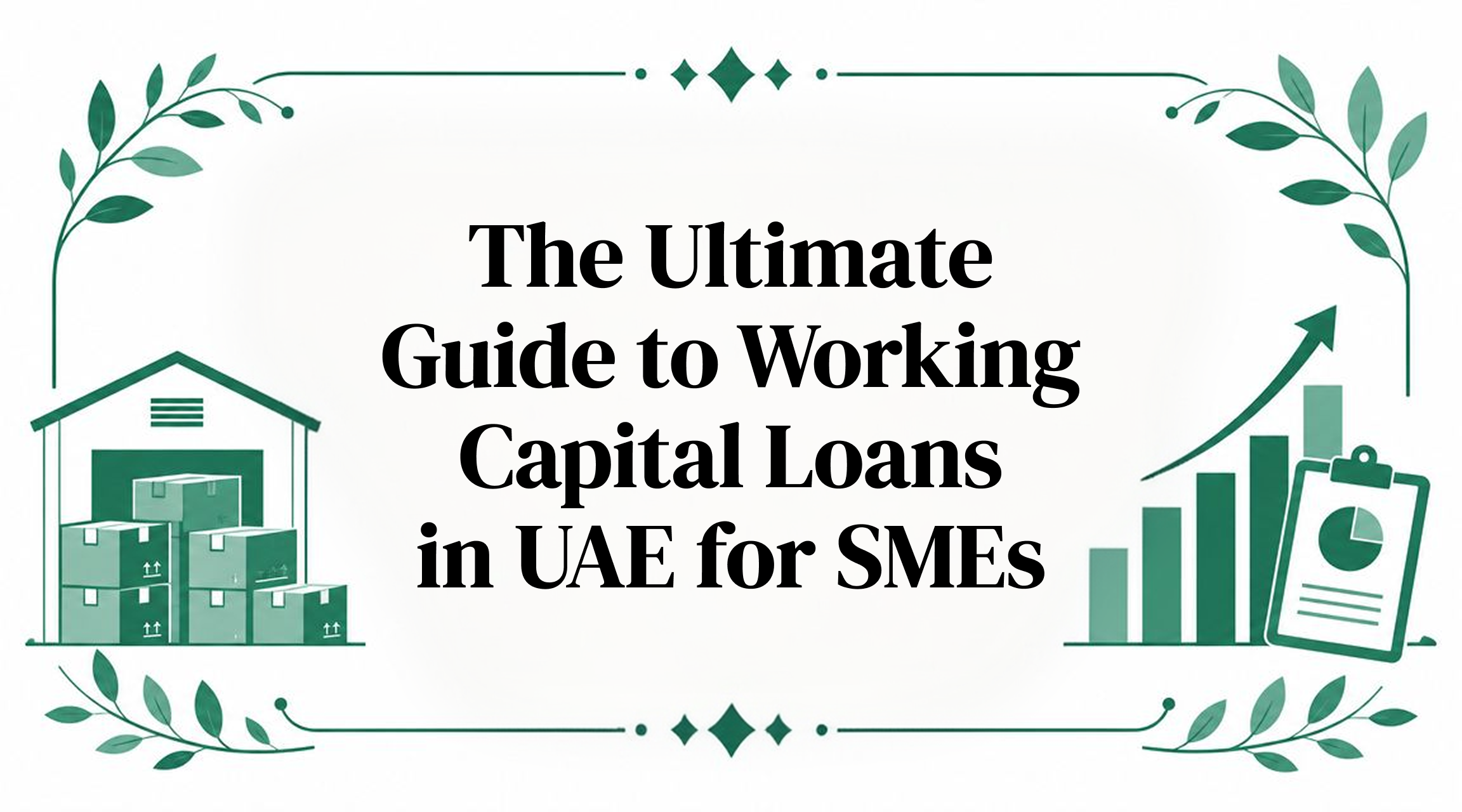The Ultimate Guide to Working Capital Loans in UAE for SMEs