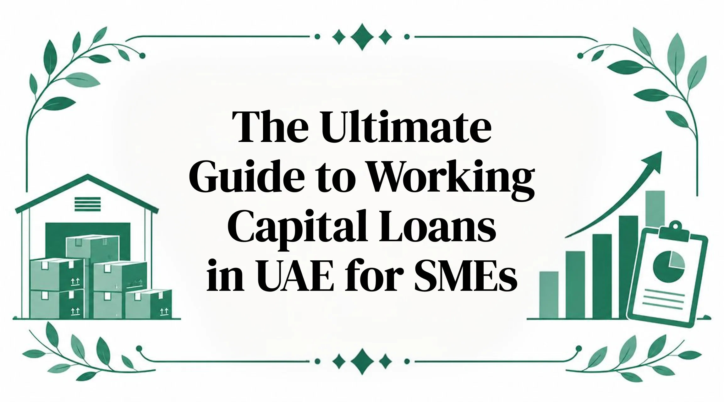 The Ultimate Guide to Working Capital Loans in UAE for SMEs