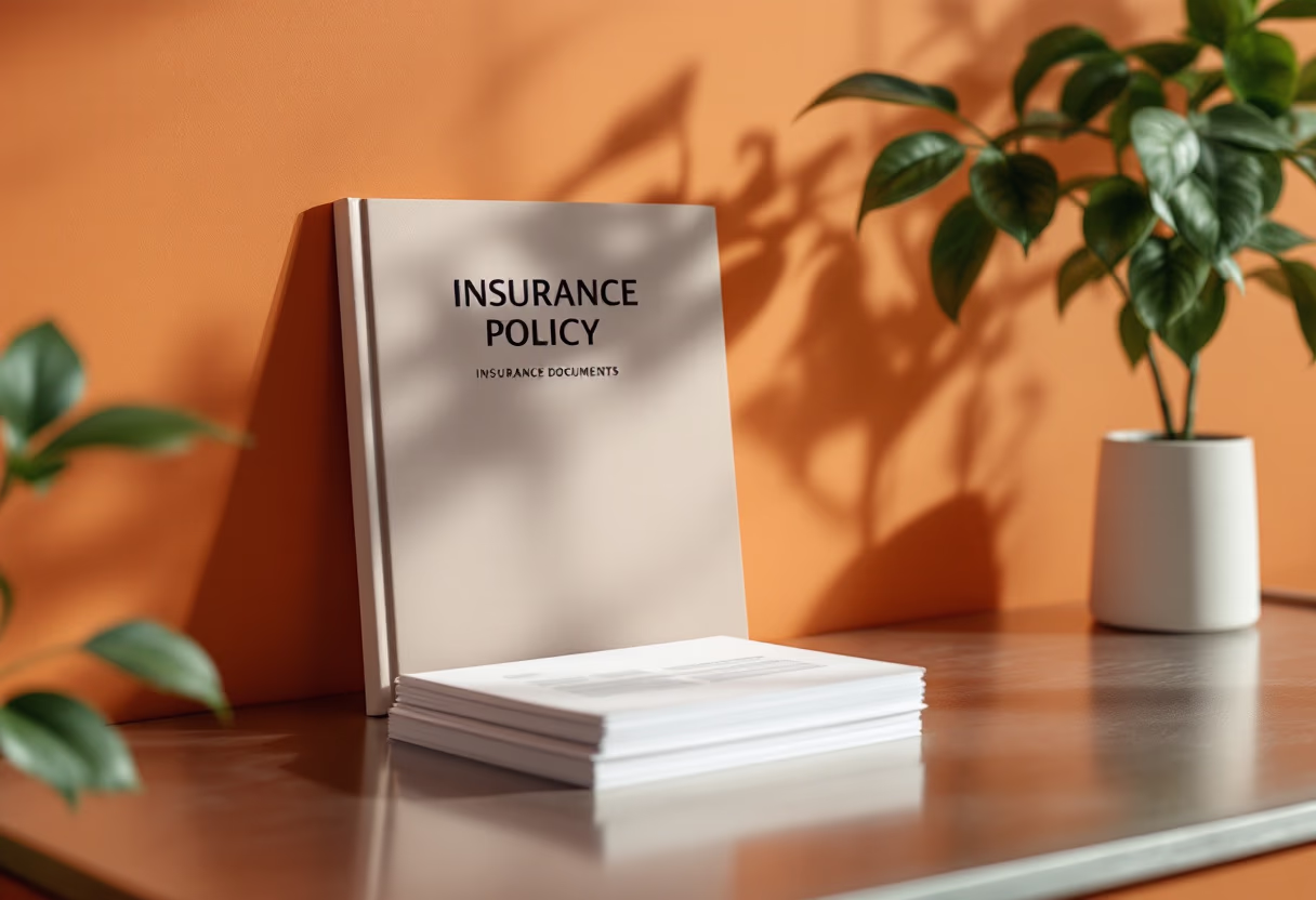 image of insurance policy documents