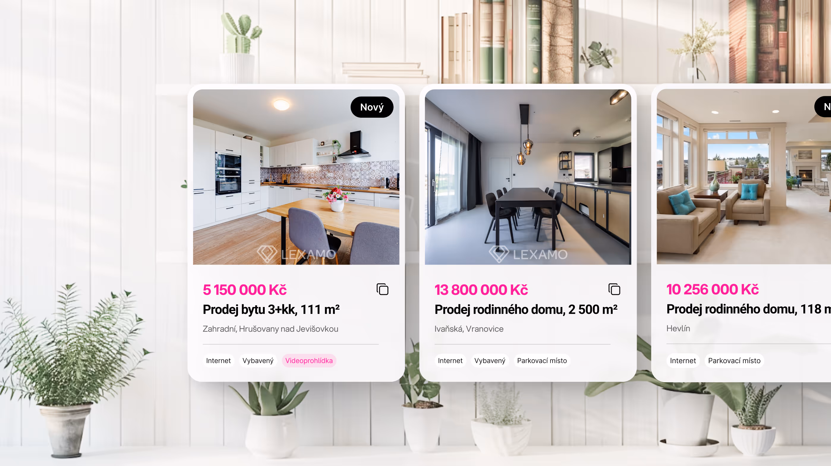 Zjednodušení procesu publikování realitních nabídek na webu Lexamo