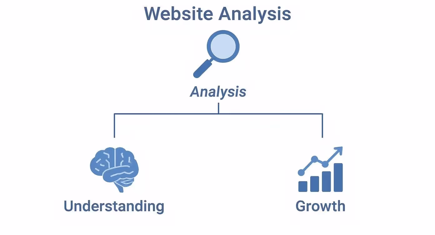 Infographic about analýza webových stránek
