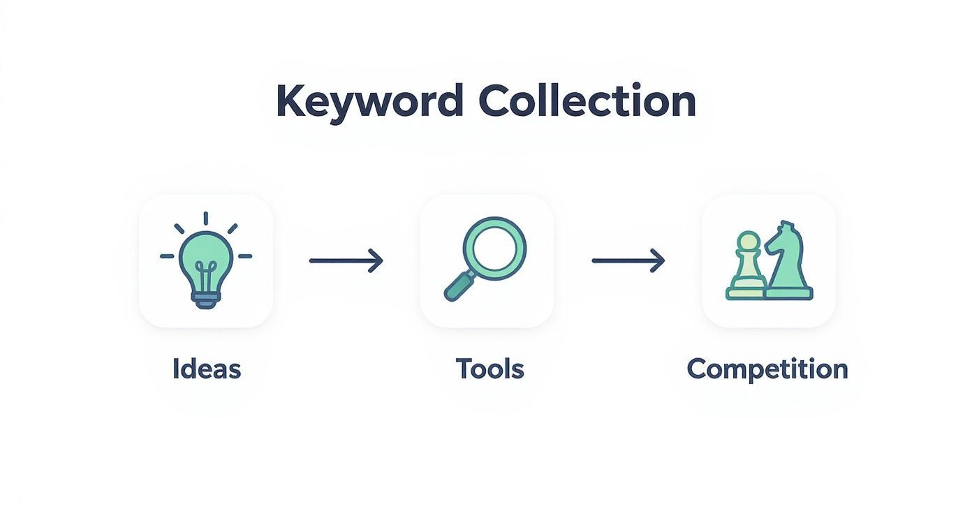 Infographic about analýza klíčových slov