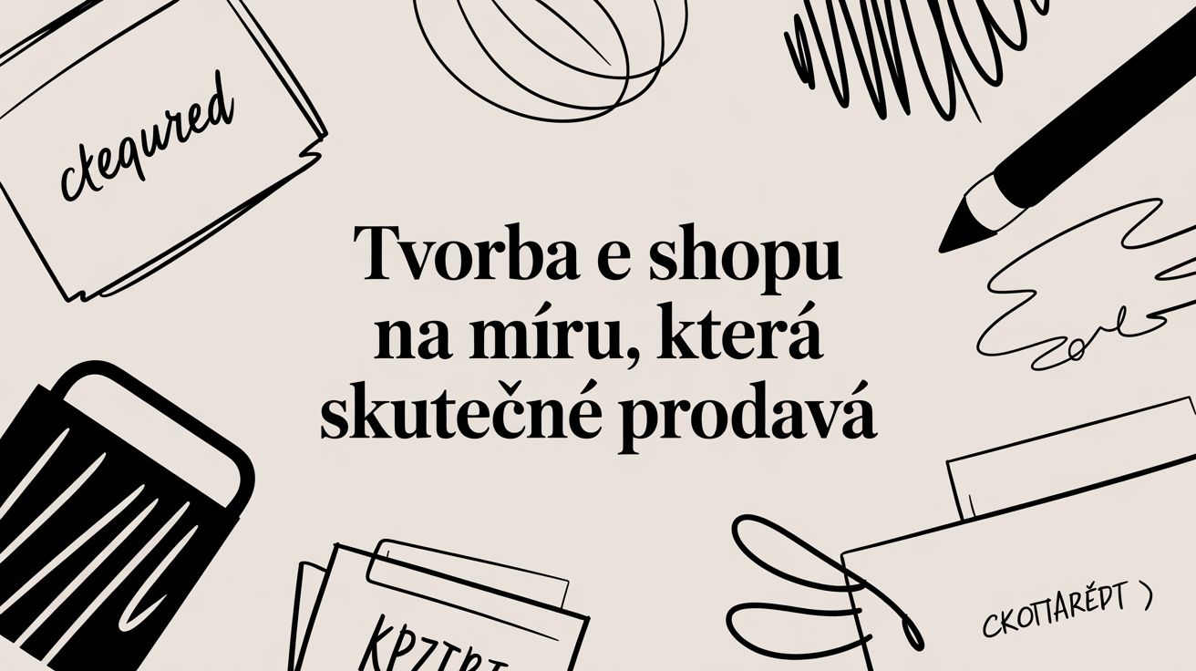 Tvorba e shopu na míru, která skutečně prodává