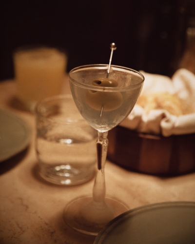 Signature cocktail served at Four Seasons Resort Mallorca at Formentor