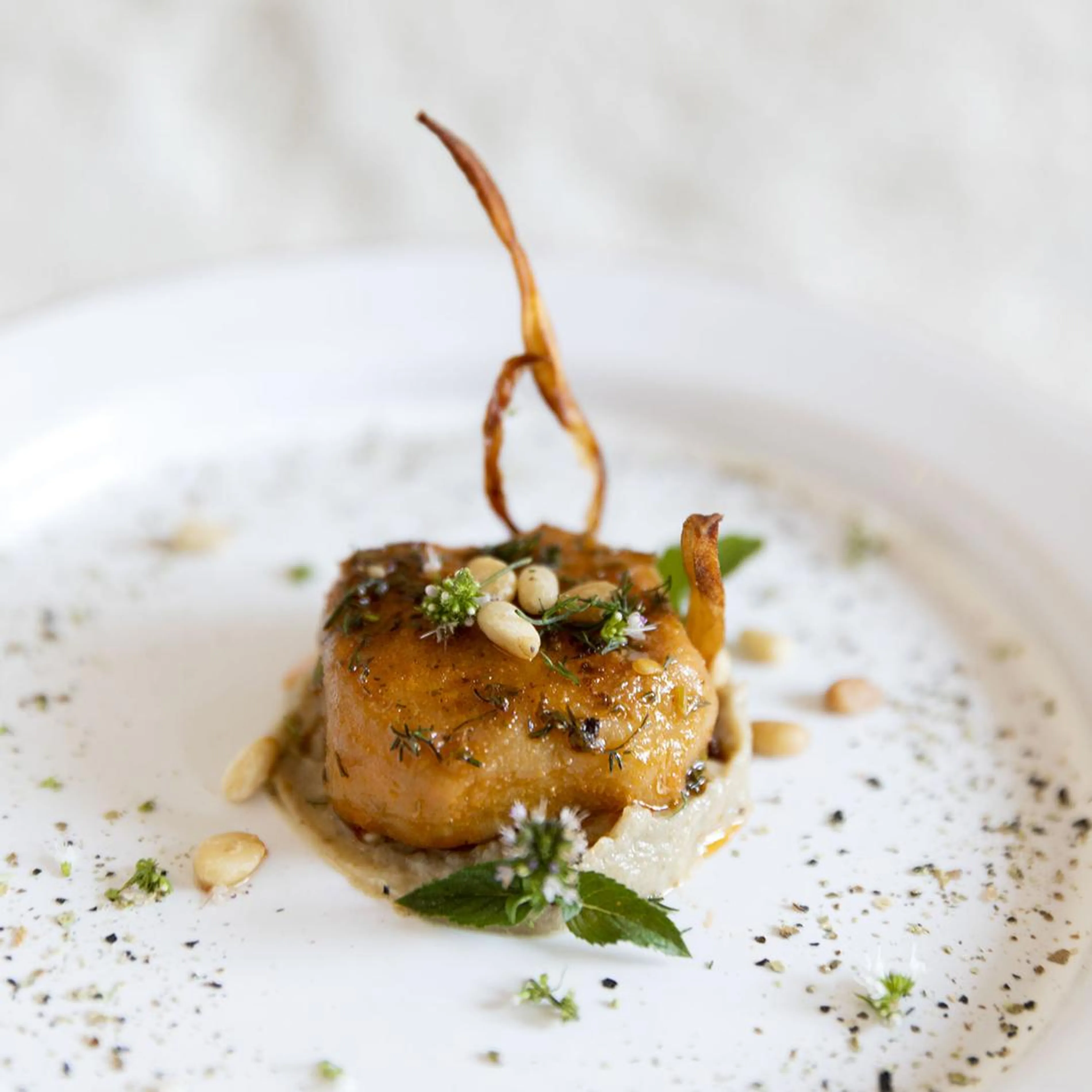 Seasonal dish at Ca Na Toneta in Caimari