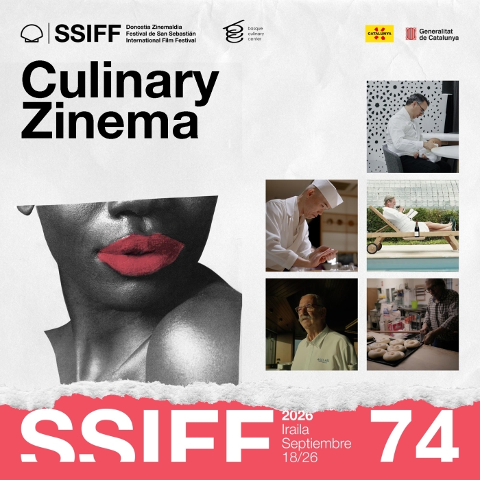 Official San Sebastián Festival announcement for Culinary Zinema 2026