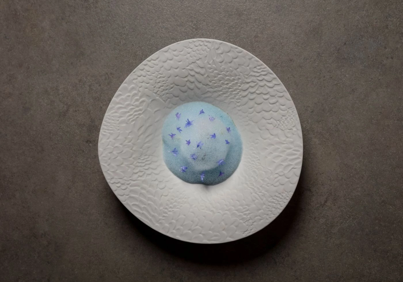 A dish from Botànic’s Pewma tasting menu