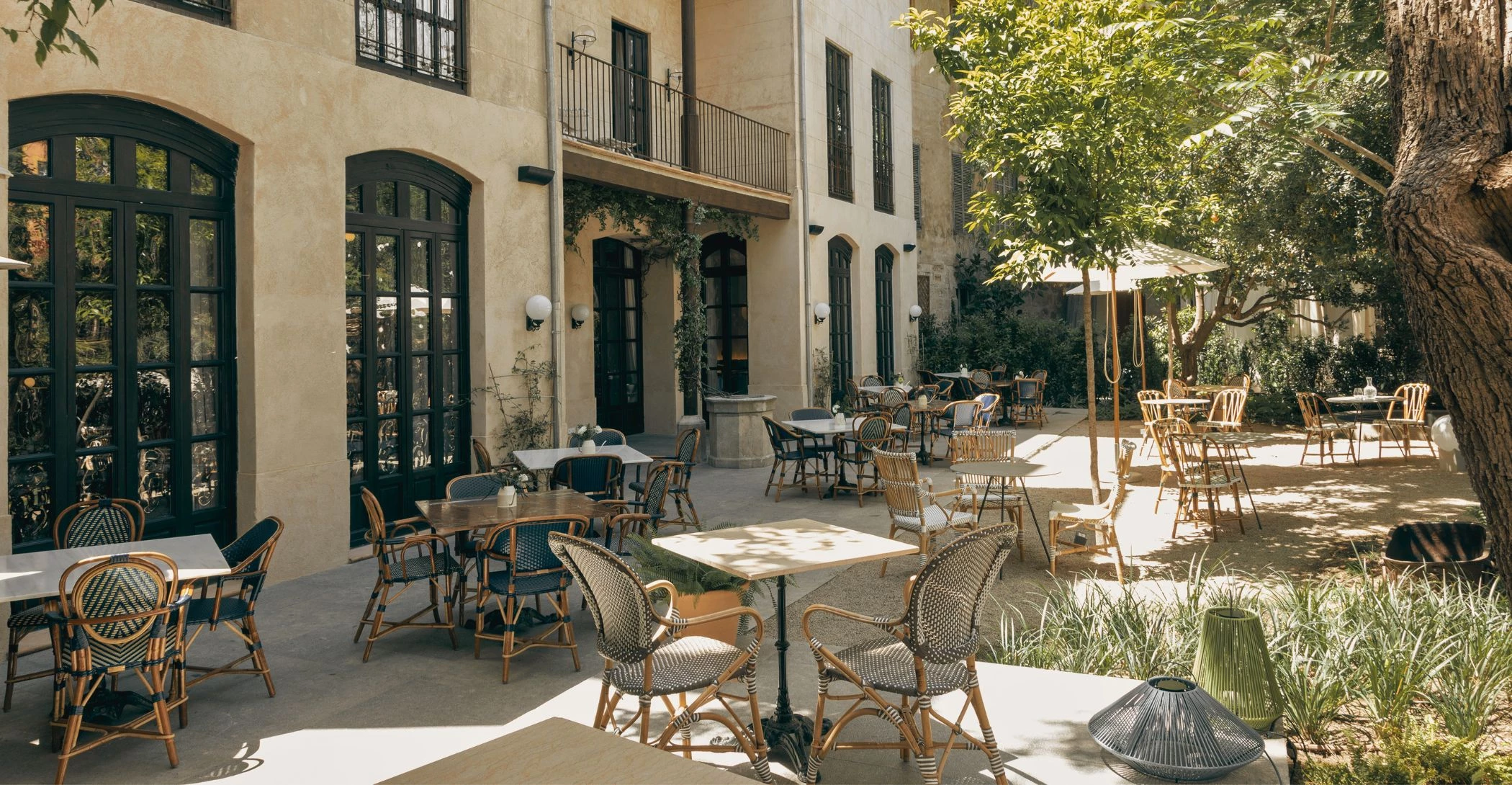 The garden setting at Botànic, Can Bordoy Grand House & Garden