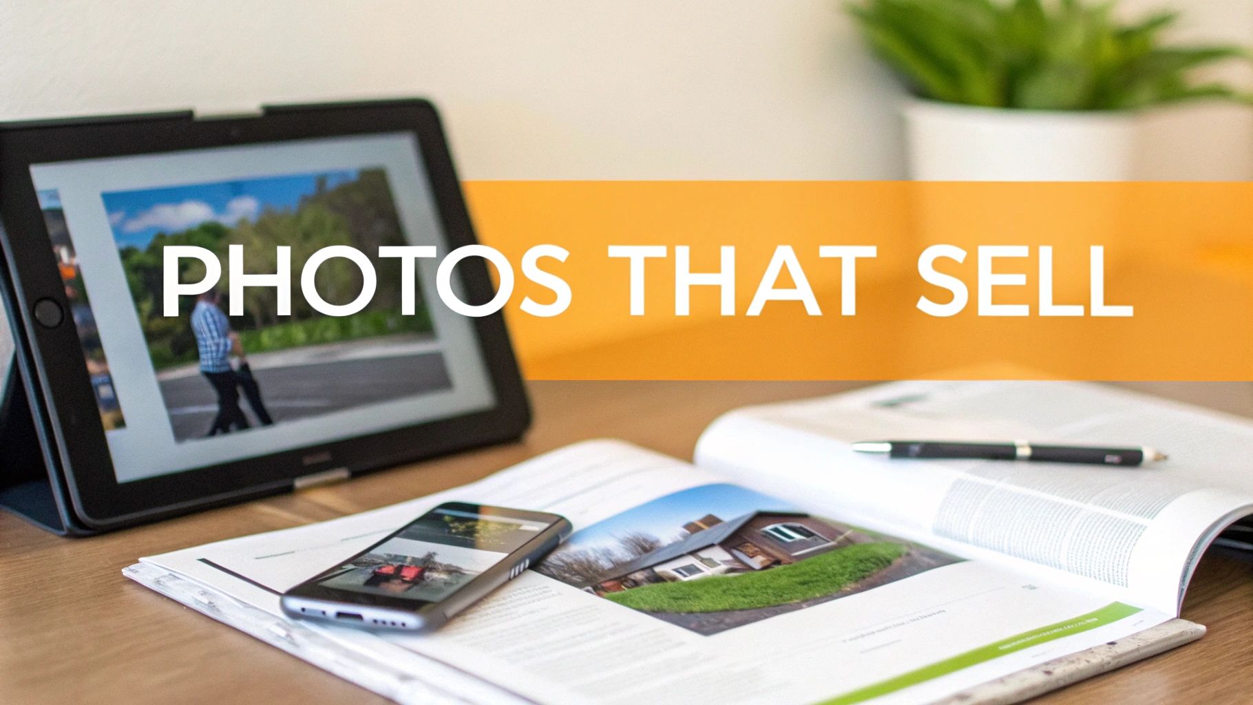 A stunning architectural photograph being used on a company's website to showcase a high-end kitchen renovation.
