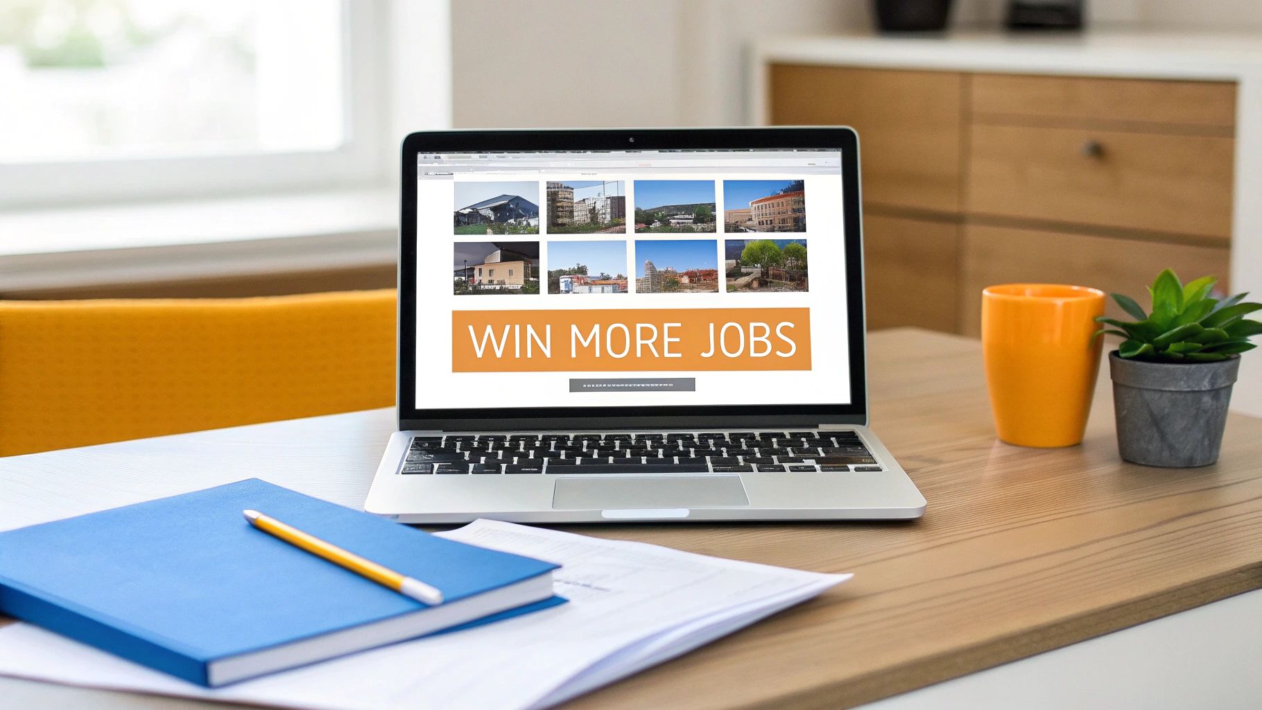 A professional photographer captures images of a newly finished modern home interior.