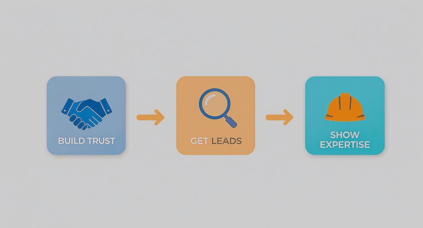 Infographic about construction video production