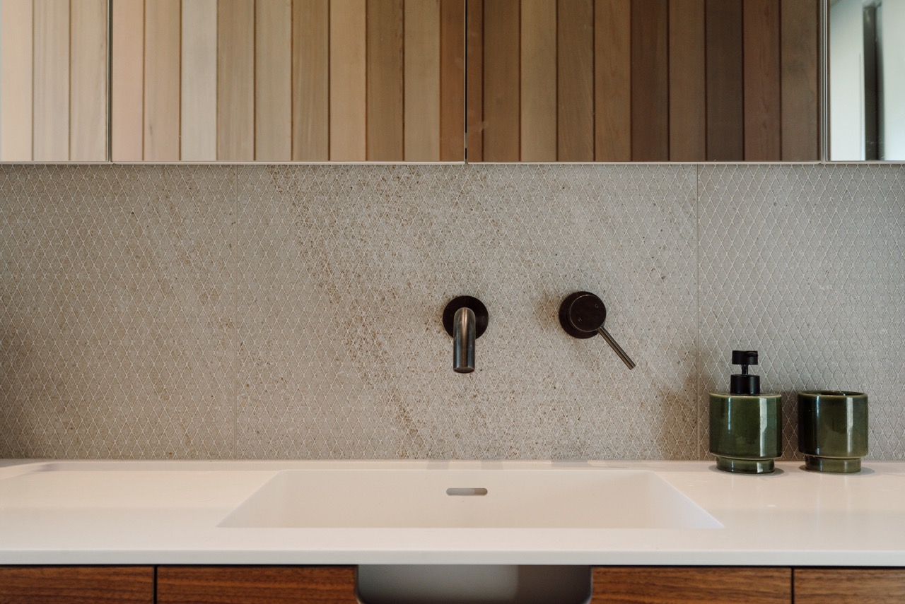 Finished residential interior by Beatty residence build