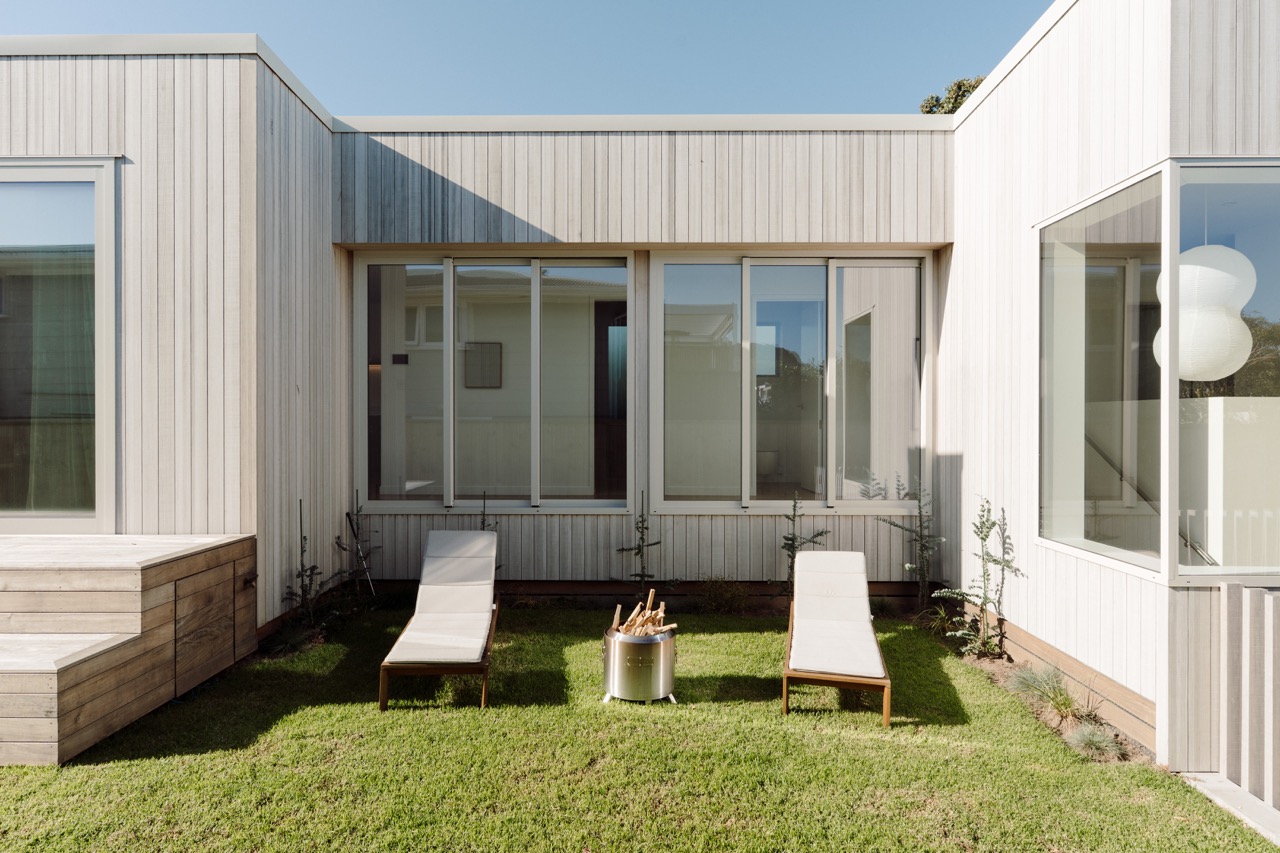 Completed residential build exterior on a Pitau project