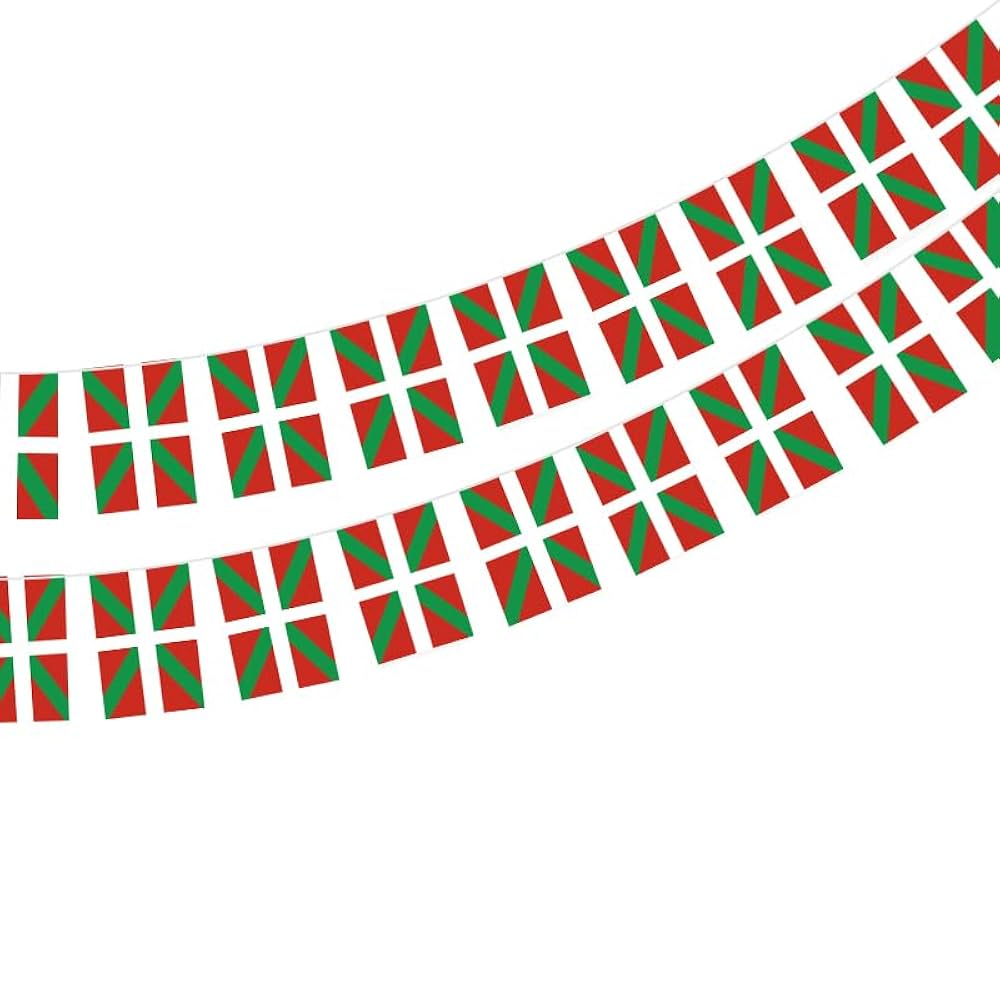 10m guirlandes basque, décoration événementielle à louer – Mon Décor à Louer