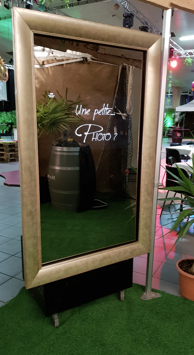 miroir booth, miroir photo, miroir interactif