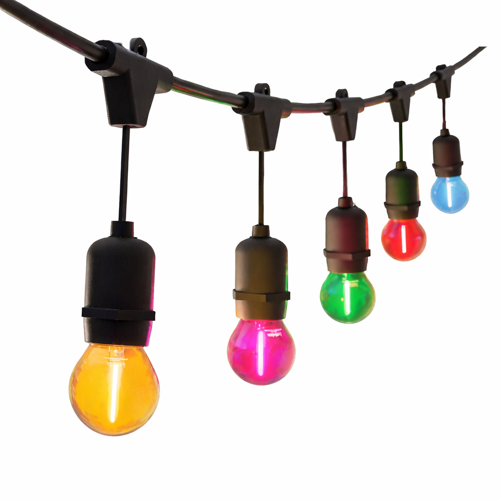 Guirlandes-Longueur 5m led blanches ou multicolor