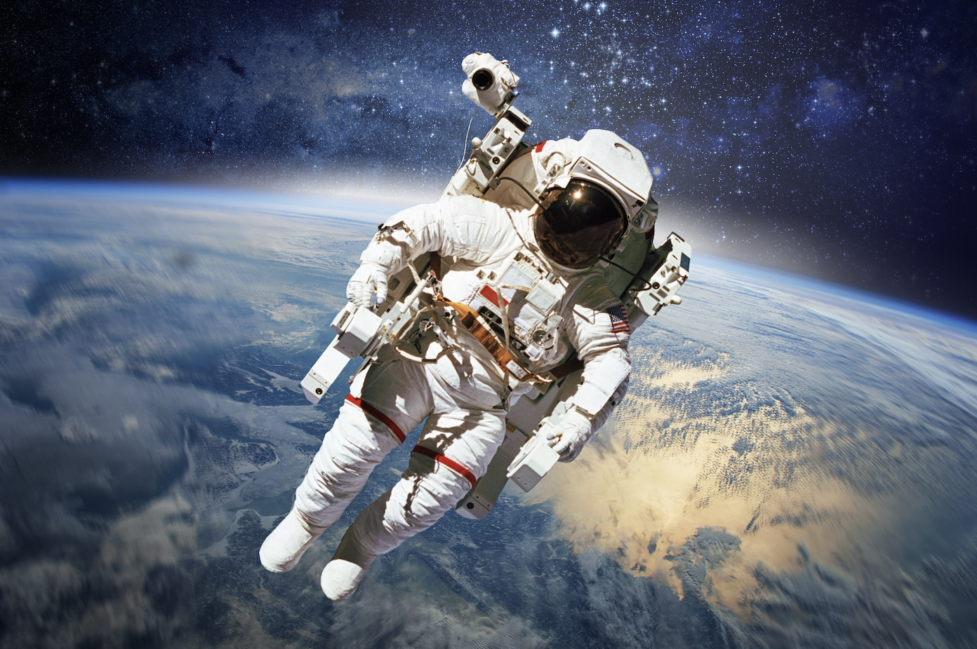 Toile tendue cosmos, décoration spatiale à louer – Mon Décor à Louer