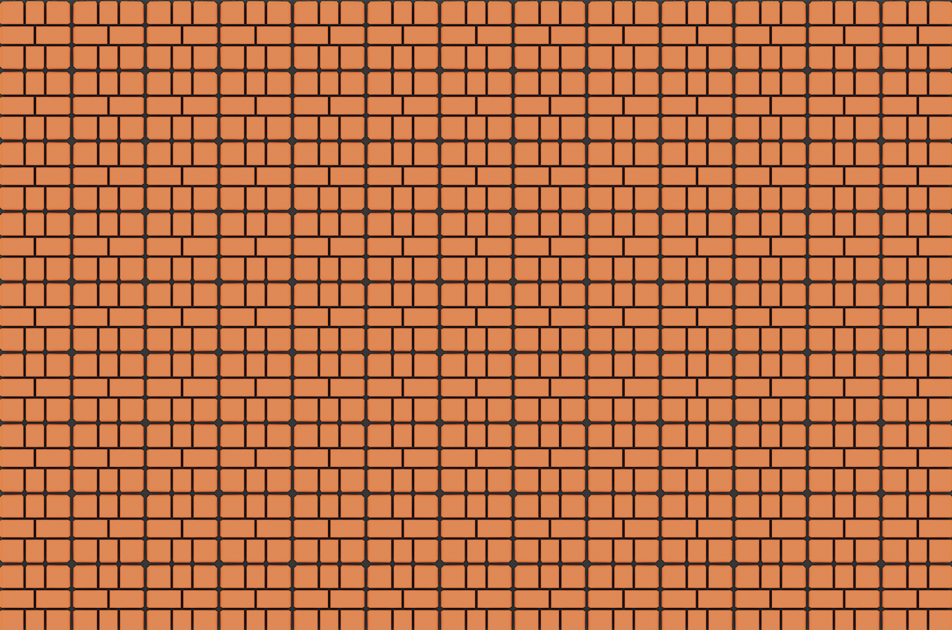 Toile mur de briques décor rétro gaming événementiel