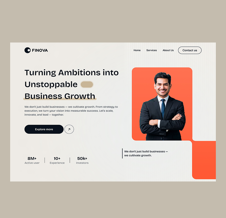 Project management application Design