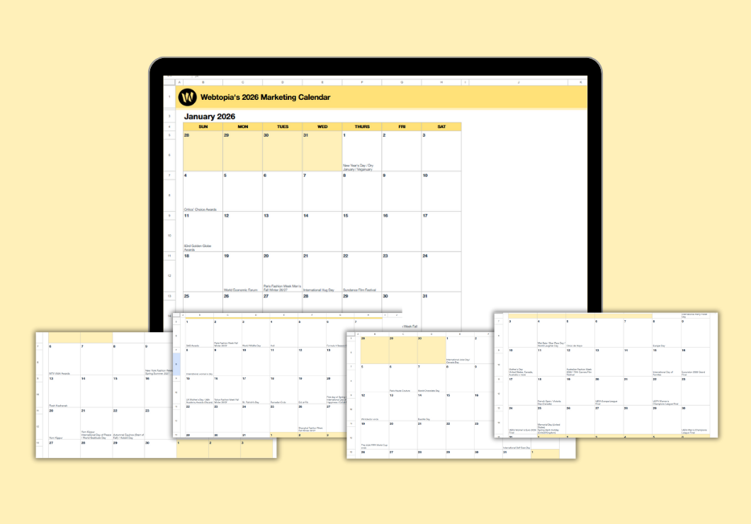 The Plug-and-Play 2026 Marketing Calendar