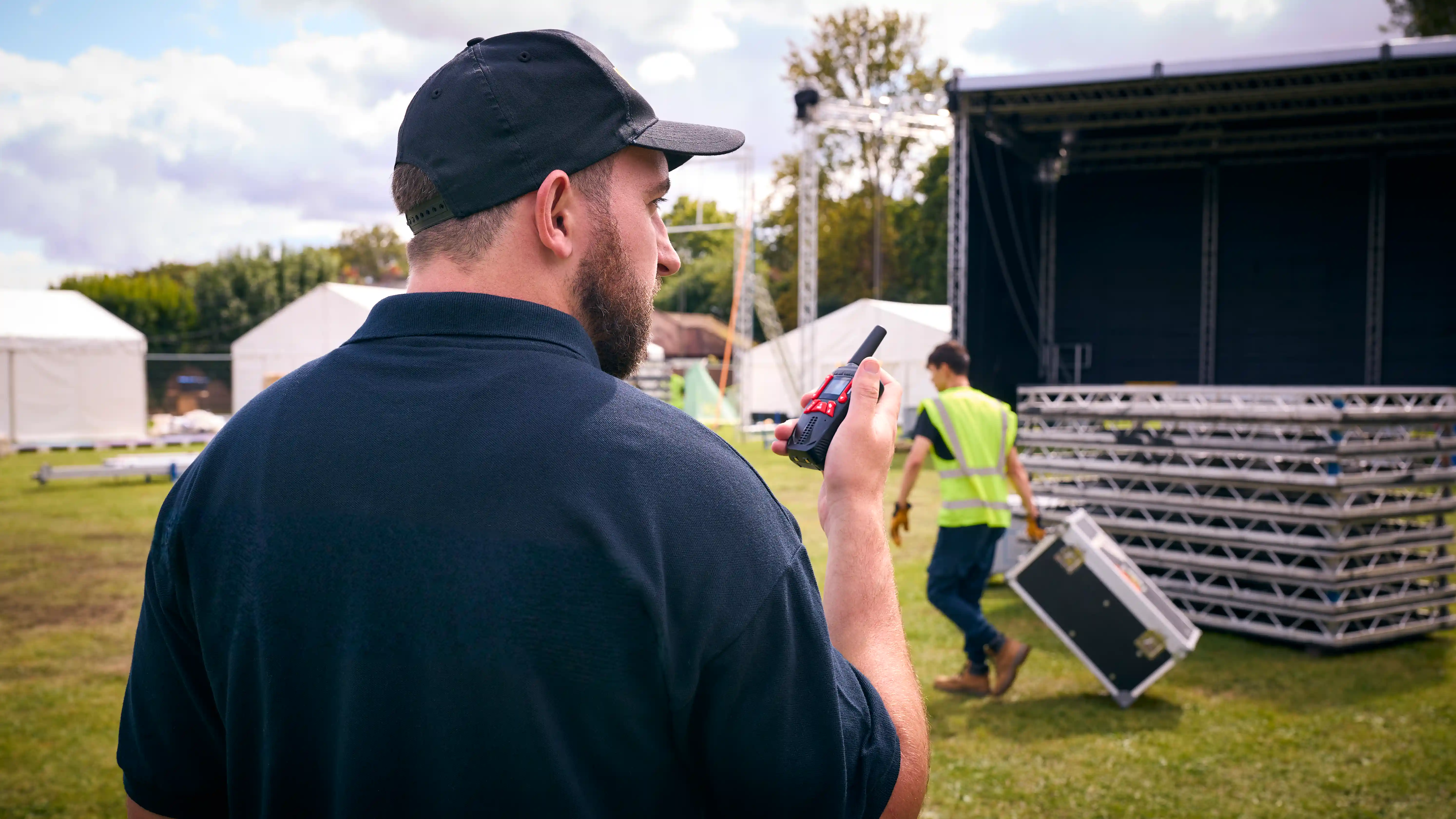 Beveiliger evenement