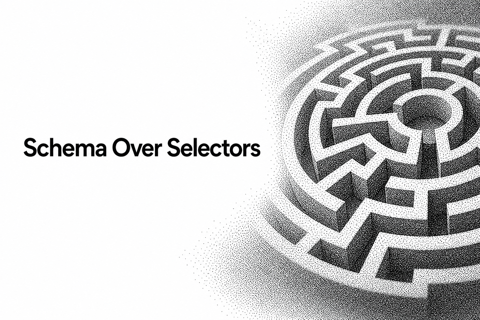 Schema Over Selectors