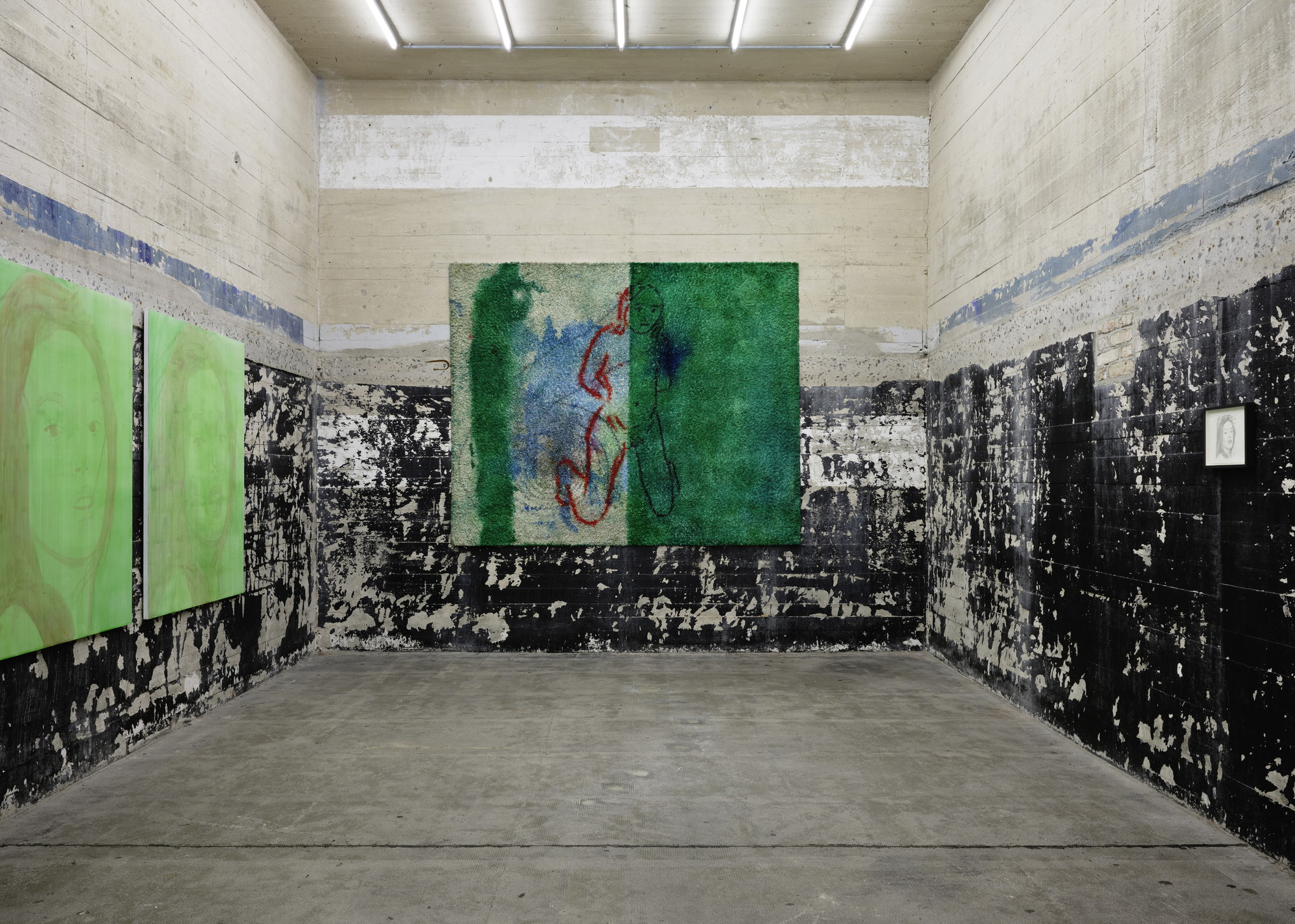 Boros Collection Fifth Presentation art installation in Berlin bunker. Photo: Noshe