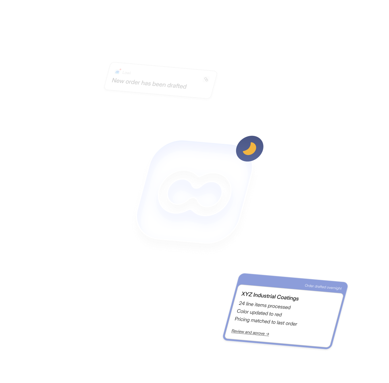 Even orders placed at night or on weekends are processed. Lowi doesn’t take breaks.