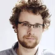 Business client giving honest review after successful project collaboration