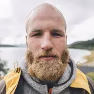 Business client giving honest review after successful project collaboration