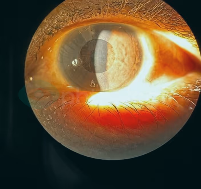 Treating Herpetic Keratitis OS with Aurora