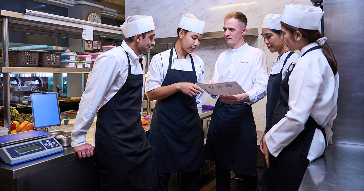 Talk to LightBlue about the full menu of food waste solutions. From kitchen tech to hands-on training that drives real results.