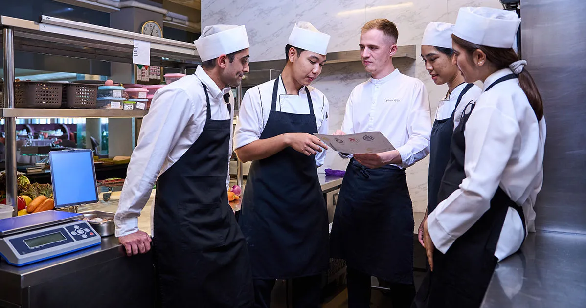 Talk to LightBlue about the full menu of food waste solutions. From kitchen tech to hands-on training that drives real results.
