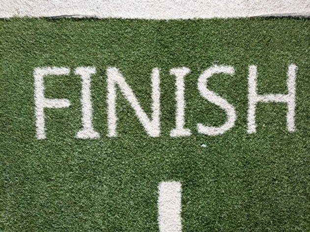 Finish Text on Grass
