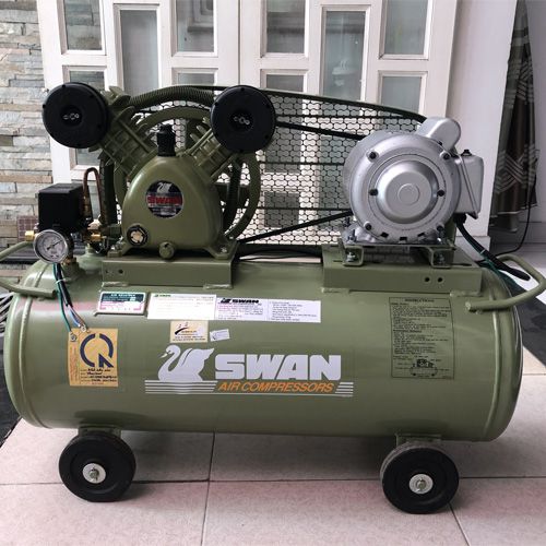Máy nén khí piston Swan – Cấu tạo, nguyên lý hoạt động và ứng dụng thực tế