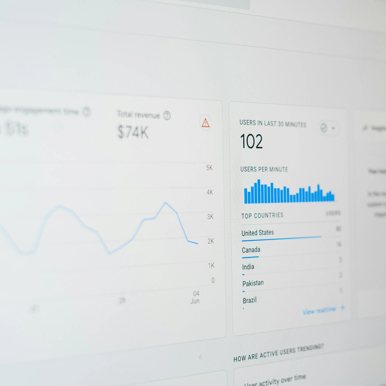 Website traffic analytics