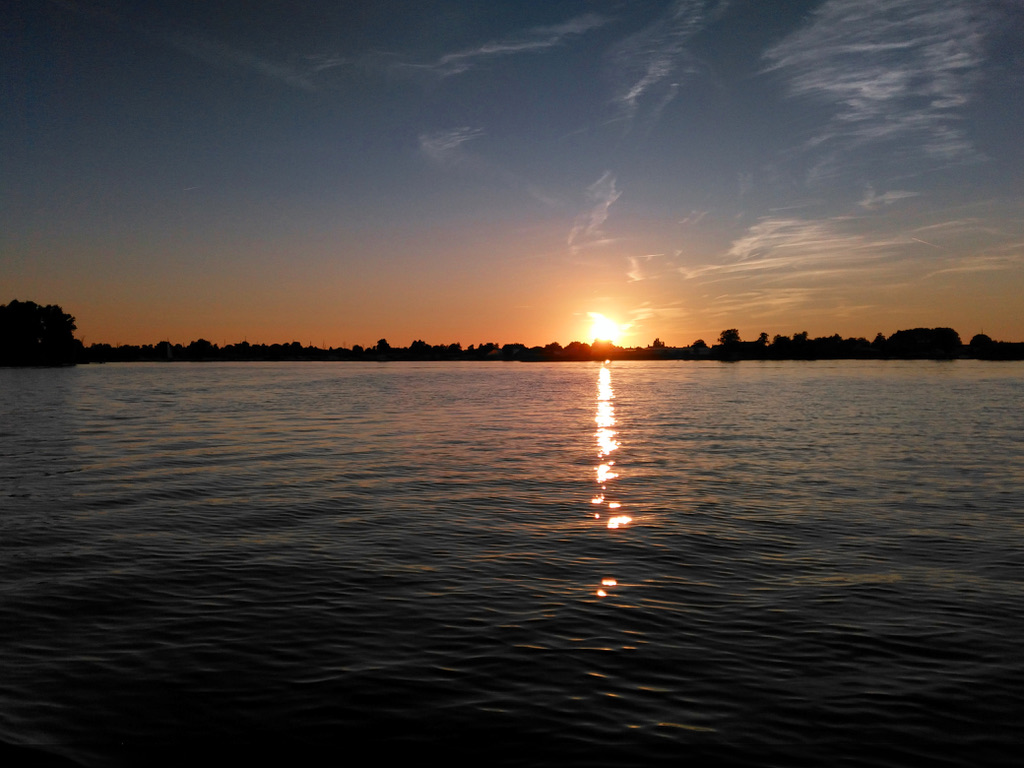 Stralend licht over de Westeinder