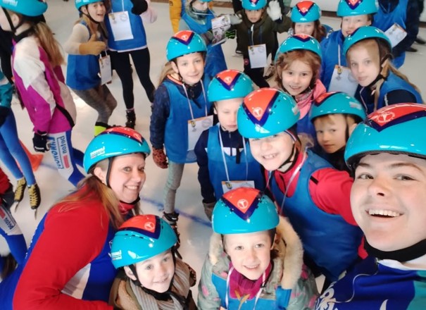 Jeugdschaatsen IJsclub De Blauwe Beugel