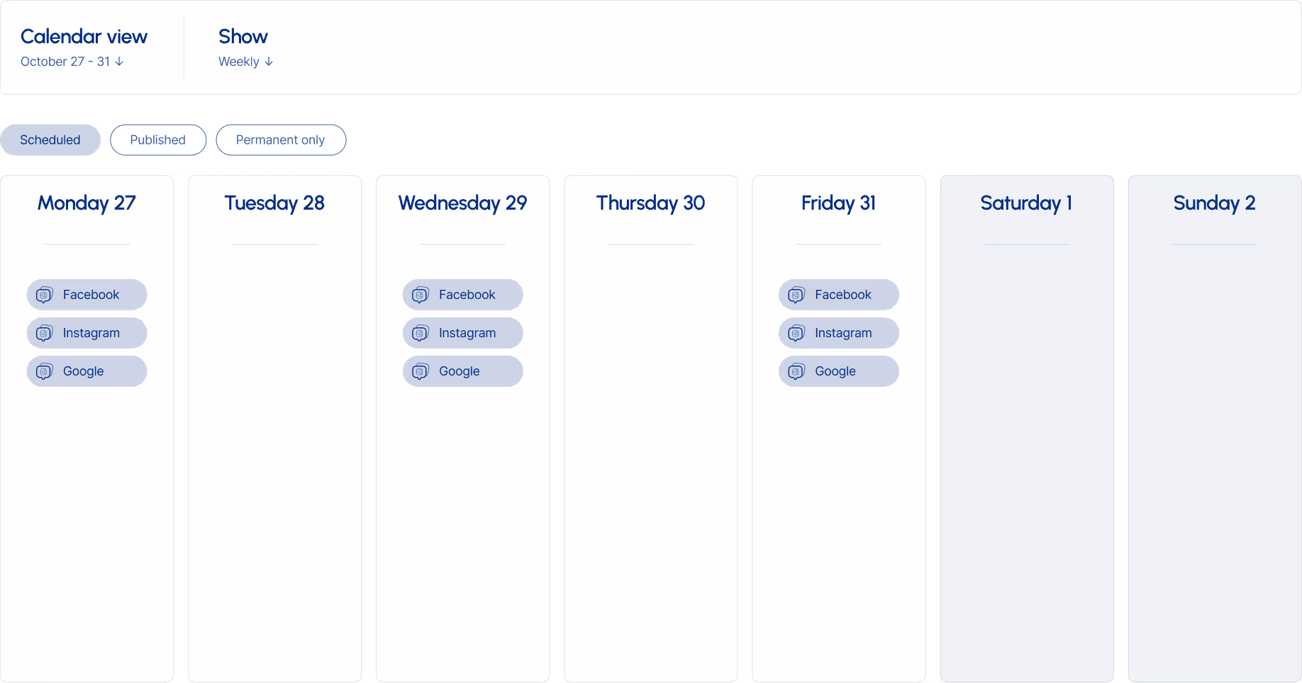 Mobilosoft - plateforme de marketing local - Publications locales - gérez les posts sur vos fiches d'établissements
