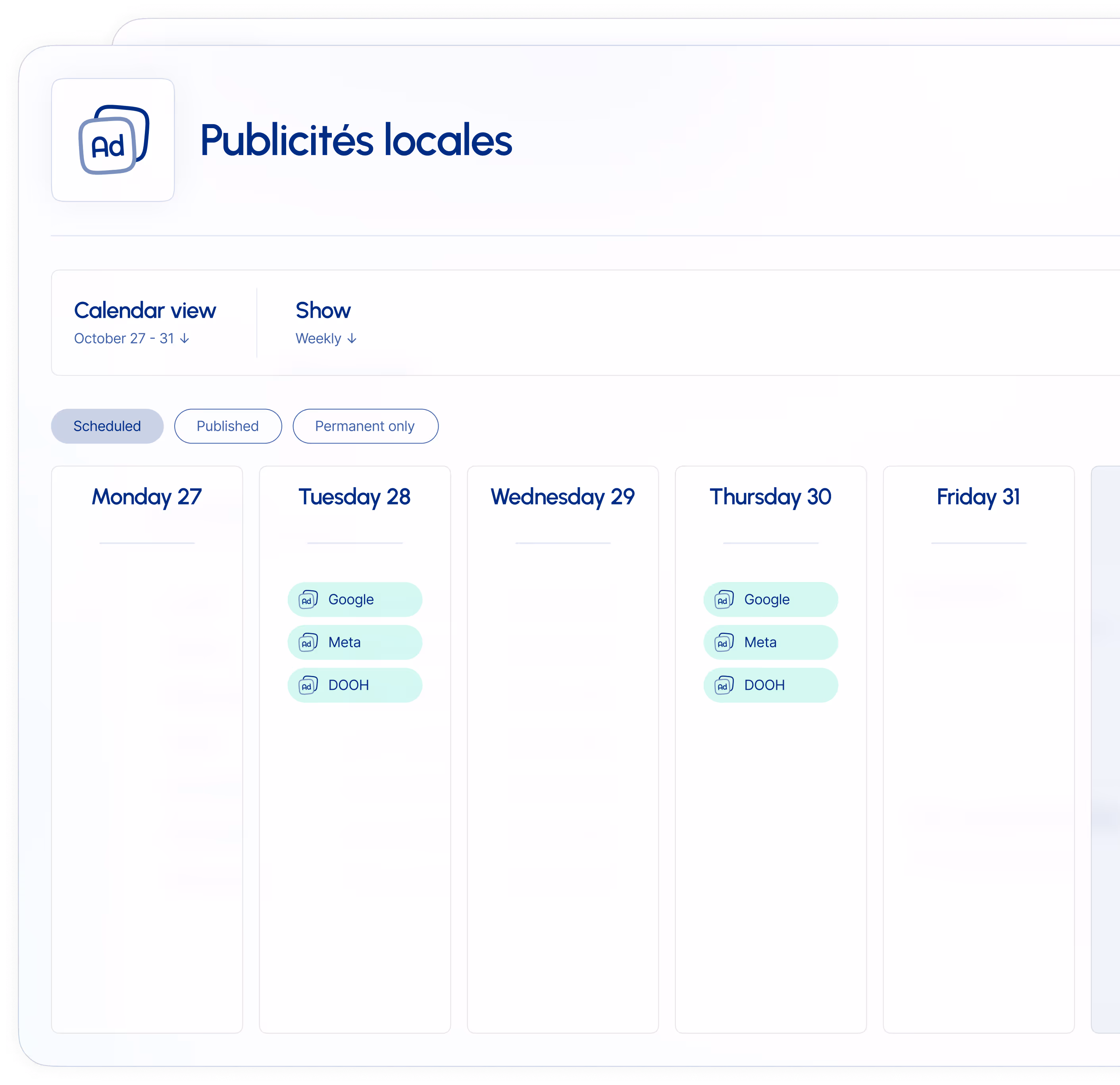 Mobilosoft - SaaS marketing local Réseaux propres - Publicité locale boostez la visibilité de vos enseignes