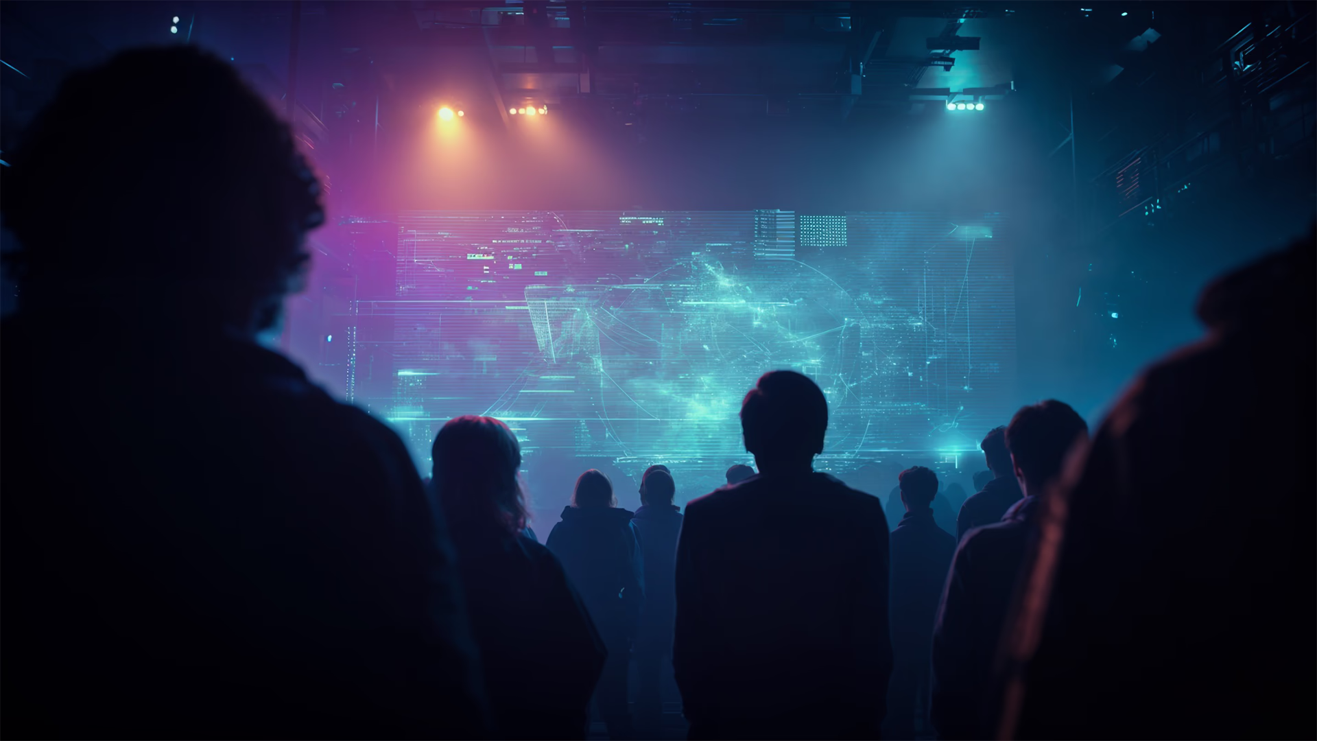 Creators collaborating at a table