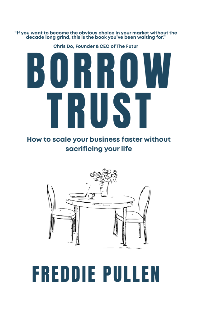 Borrow Trust by Freddie Pullen, book cover