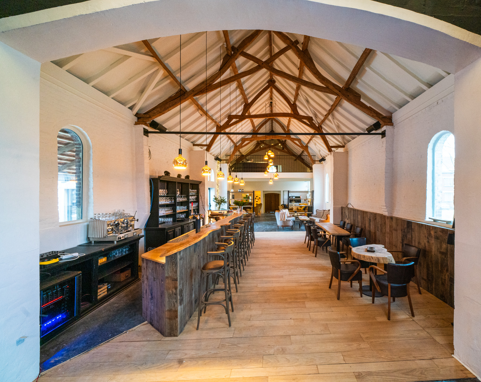 During the renovation, much attention was paid to preserving authentic elements