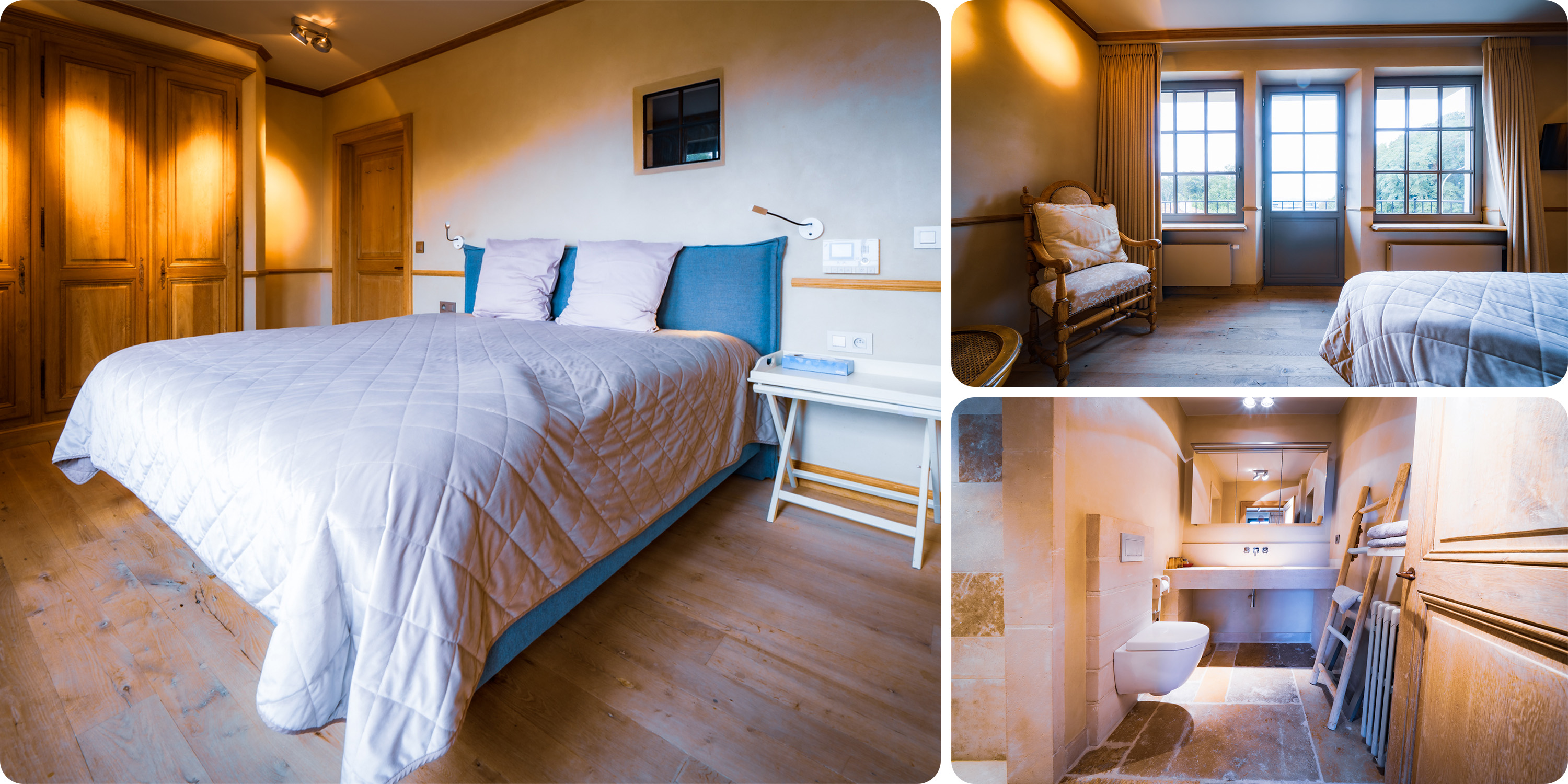   ROOM 4:   A Double Bed, En-suite Bathroom with Shower and Toilet