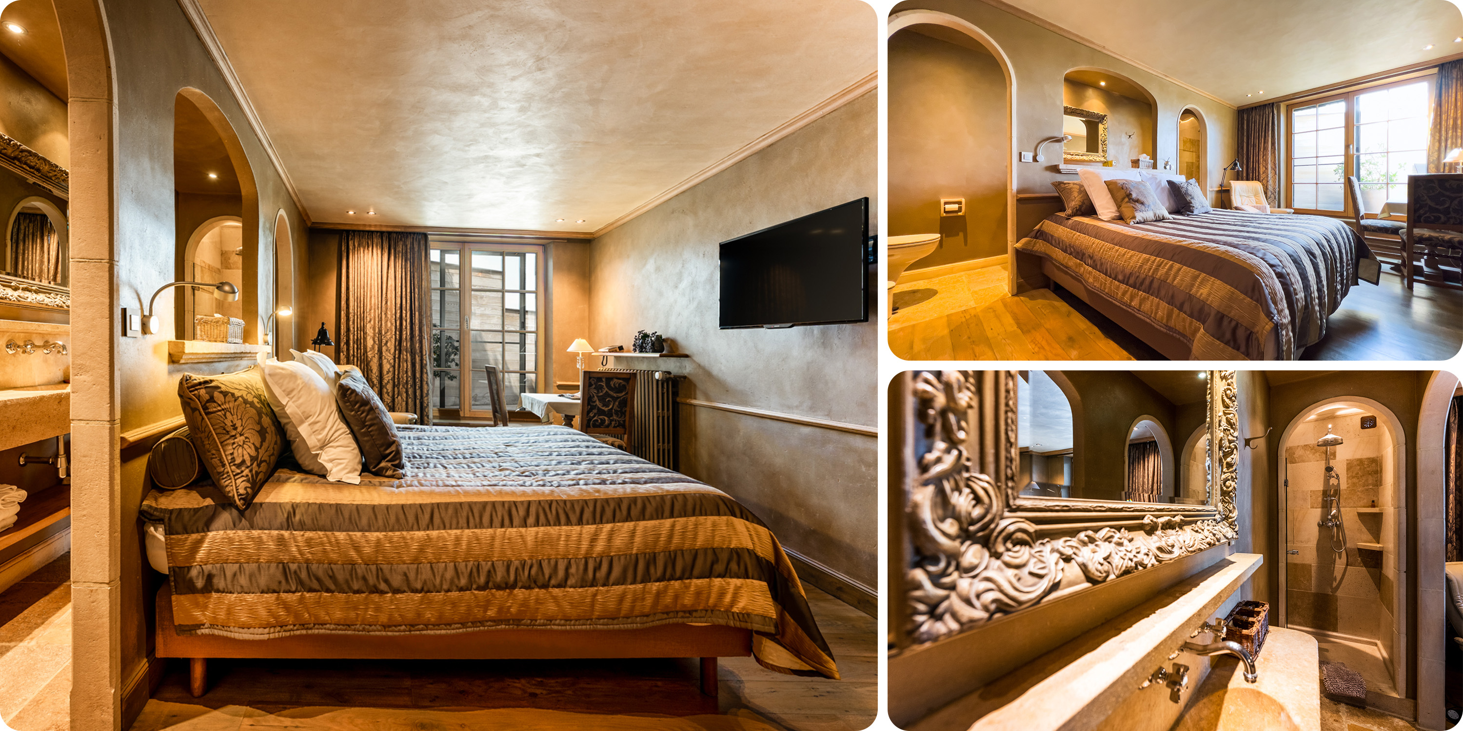   ROOM 2:   A Double Bed, En-suite Bathroom with Shower and Toilet