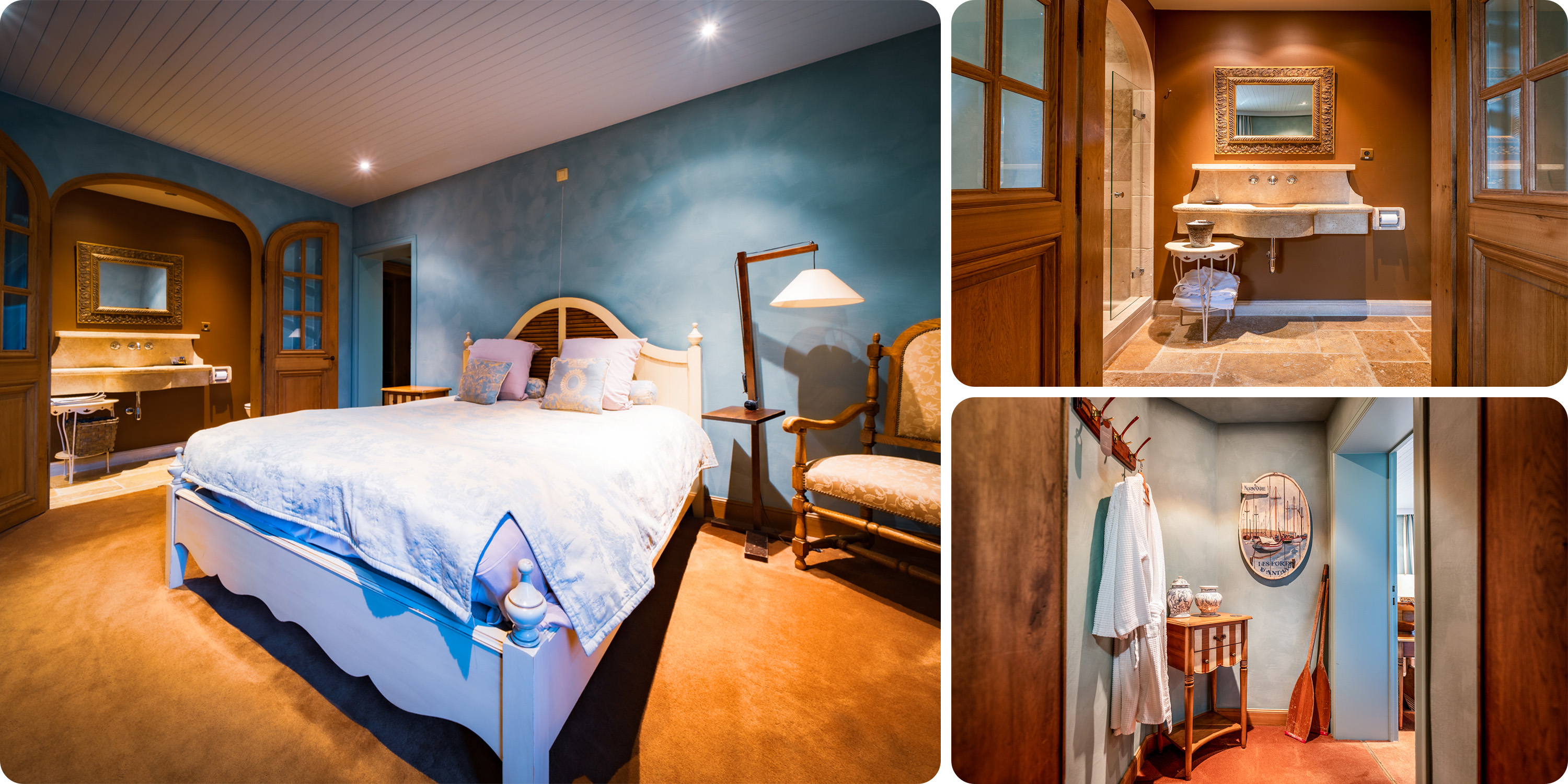   ROOM 6:   A Double Bed, En-suite Bathroom with Shower and Toilet