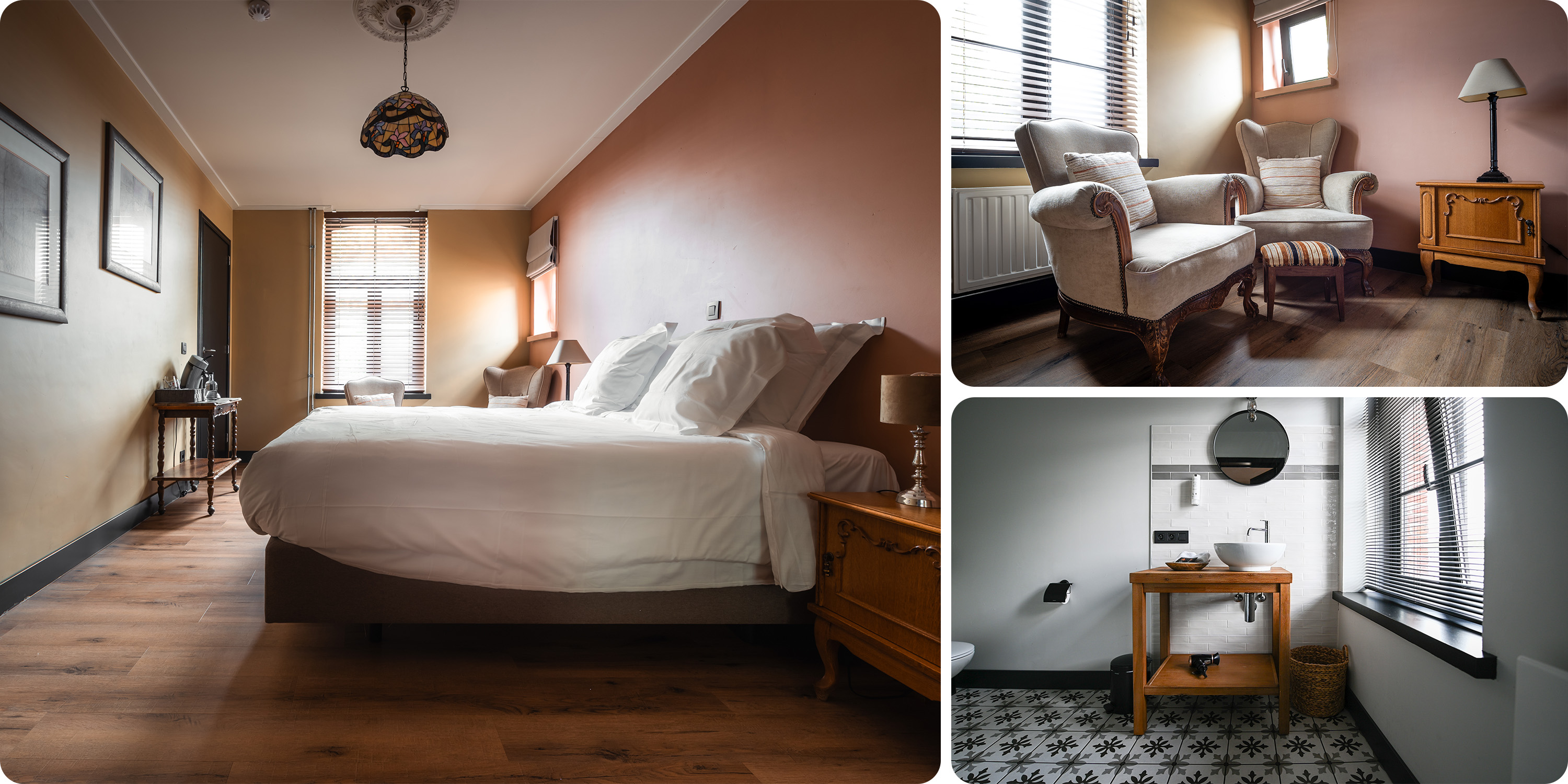   ROOM 3:   Two Single Beds, En-suite Bathroom with Shower and Toilet